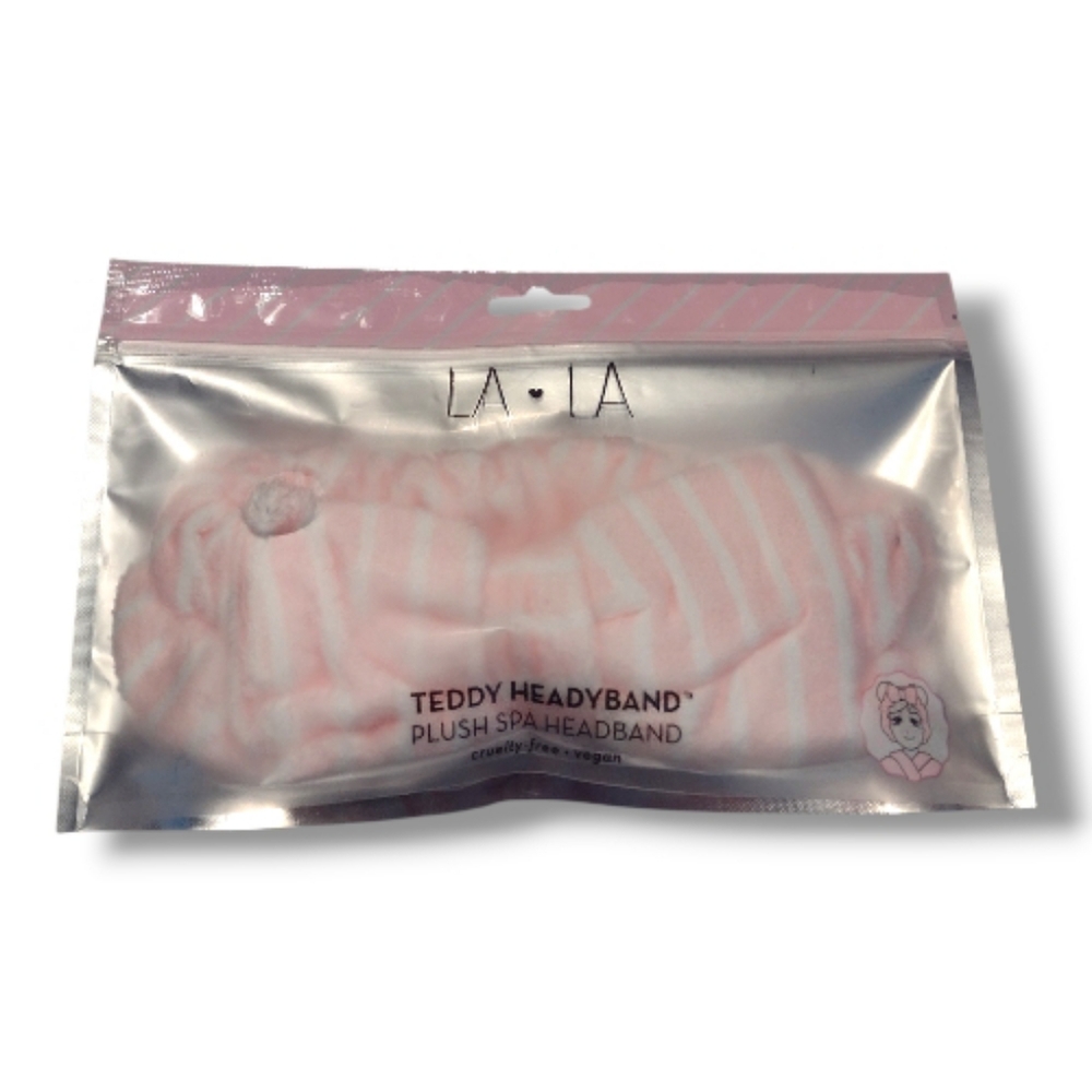 LA LA by The Crème Shop Plush Spa Headband
